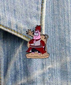 Spongebob Squarepants 'Patrick Star x Gaara' Enamel Pin - Image 3