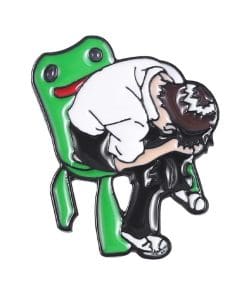 Neon Genesis Evangelion 'Shinji Green Chair' Enamel Pin