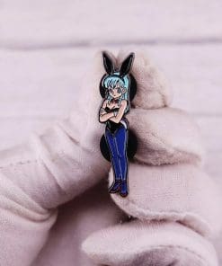 Alternative view of Dragon Ball Z 'Bulma | Bunny Suit' Enamel Pin