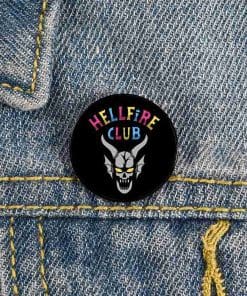 Stranger Things 'Colorful Hellfire Club' Enamel Pin