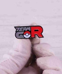 Alternative view of Pokemon 'Team Go Rocket' Enamel Pin
