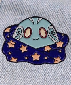 Alternative view of Genshin Impact 'Anemo Slime' Enamel Pin