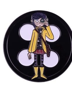 Coraline Button Enamel Pin - Image 4