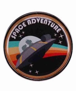 Rick and Morty 'Space Adventure' Enamel Pin