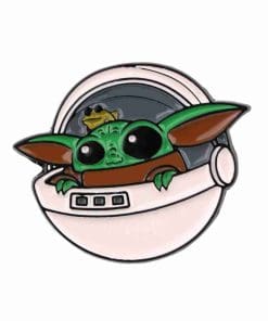 The Mandalorian 'Baby Yoda in Capsule' Enamel Pin