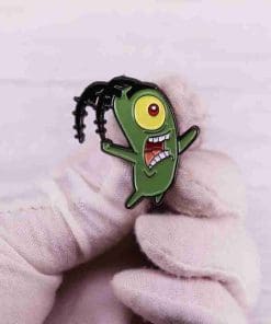Alternative view of SpongeBob SquarePants 'Plankton' Enamel Pin
