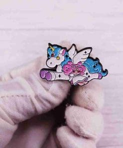 Alternative view of Sailor Moon 'Chibiusa Doll and Unicorn' Enamel Pin