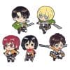 Attack on Titan 'Captain and Soldiers | Set of 5' Enamel Pin