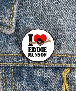 Stranger Things 'I Love Eddie Munson' Enamel Pin