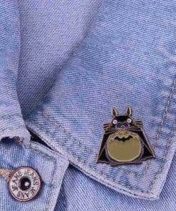 Alternative view of Totoro x Batman Enamel