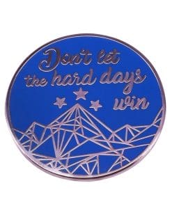 LOTR 'Don't Let the Hard Days Win' Enamel Pin