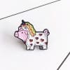 Cute 'Pig in Unicorn Costume" Enamel Pin