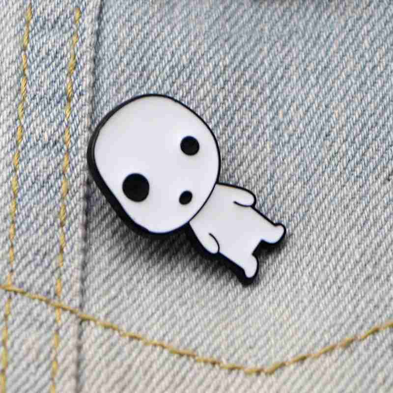 Princess Mononoke 'Kodama' Enamel Pin - Image 4