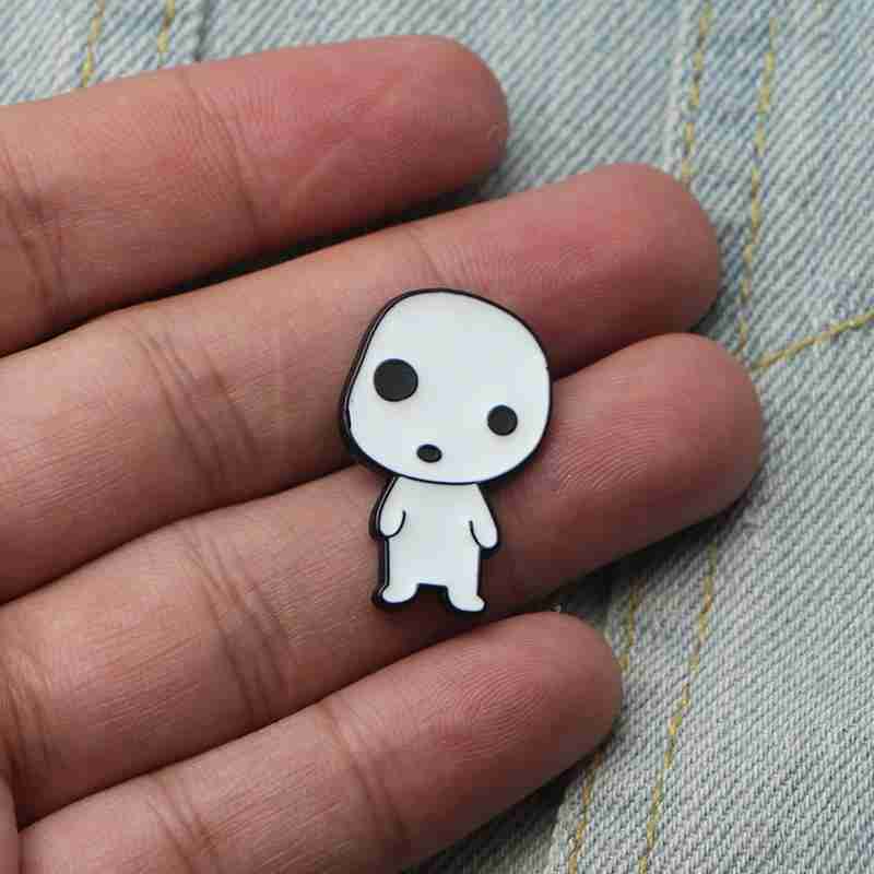 Princess Mononoke 'Kodama' Enamel Pin - Image 6