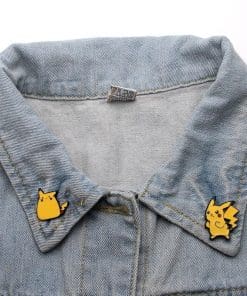 Cute 'Pikachu | Cat' Enamel Pin - Image 10