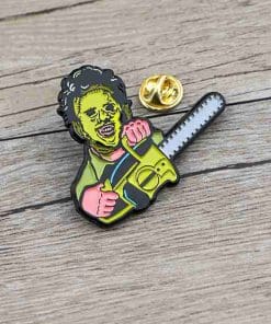 Texas Chainsaw Massacre 'Leatherface | Smile' Enamel Pin - Image 3