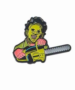 Texas Chainsaw Massacre 'Leatherface | Smile' Enamel Pin
