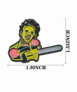 Texas Chainsaw Massacre 'Leatherface | Smile' Enamel Pin - Image 10