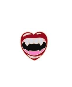 Hearty Lips 'Vampire's Kiss' s Enamel Pin