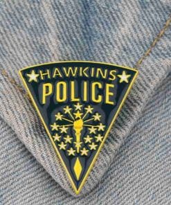 Alternative view of Stranger Things 'Hawkins Police Badge' Enamel Pin