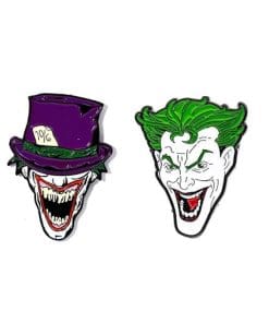 Alternative view of Joker 'Headshot' Enamel Pin