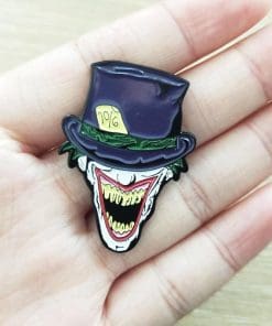 Alternative view of Joker 'Mad Hatter' Enamel Pin