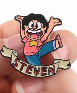 Alternative view of Steven Universe 'Steven | Yoga Exercise' Enamel Pin