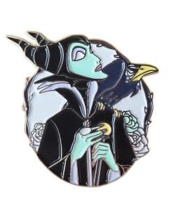 Maleficent 'Witch & Crow' Enamel Pin