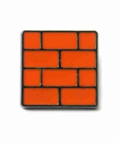 Wall Bricks '2.0' Enamel Pin