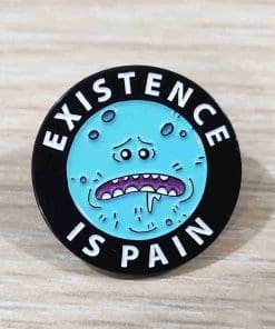 Rick & Morty 'Mr. Meeseeks | Existence is Pain' Enamel Pin - Image 3