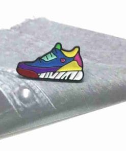 Trendy Colorful Sneaker 'Blue' Enamel Pin