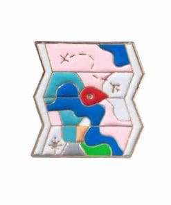 Treasure Map ver. 02 Enamel Pin