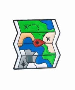 Treasure Map ver. 01 Enamel Pin