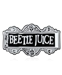 Beetlejuice 'Skull Logo' Enamel Pin