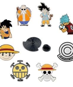 Alternative view of One Piece 'Luffy | Face' Enamel Pin