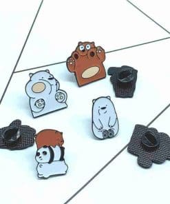 We Bare Bears 'Ice Bear | Chewing' Enamel Pin