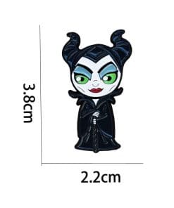 Alternative view of Maleficent 'Chibi Maleficent' Enamel Pin