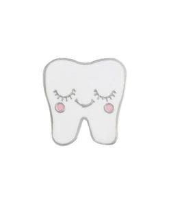 Cute Happy Tooth Enamel Pin