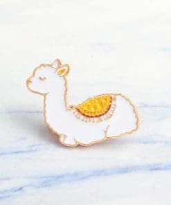 Baby Llama Enamel Pin