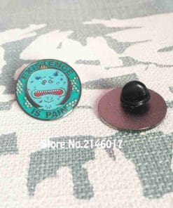 Rick and Morty 'Meeseeks | Existence is Pain' Enamel Pin - Image 4