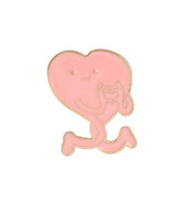 Cute 'Pink Sweet Heart' Enamel Pin