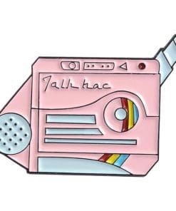 90's ' Tape Recorder Talk Boy' Enamel Pin