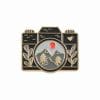 Photography 'SLR Camera | Landscape Painting' Enamel Pin