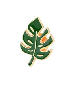 Monstera Deliciosa Leaf Enamel Pin