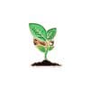 Leafy Plant Enamel Pin