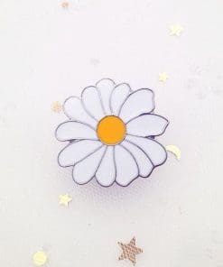 Alternative view of Cute Daisy Flower ver.01 Enamel Pin