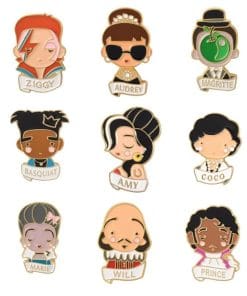 Alternative view of Amy Winehouse 'Chibi' Enamel Pin
