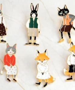 Alternative view of Fantastic Mr. Fox 'Mr. Fox' Enamel Pin