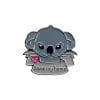 Cute Koala Bear 'Save My Home' Enamel Pin