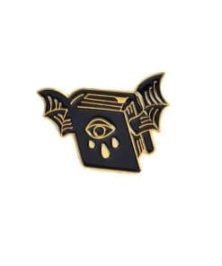 Books Are Magic 'Bat Book' Enamel Pin